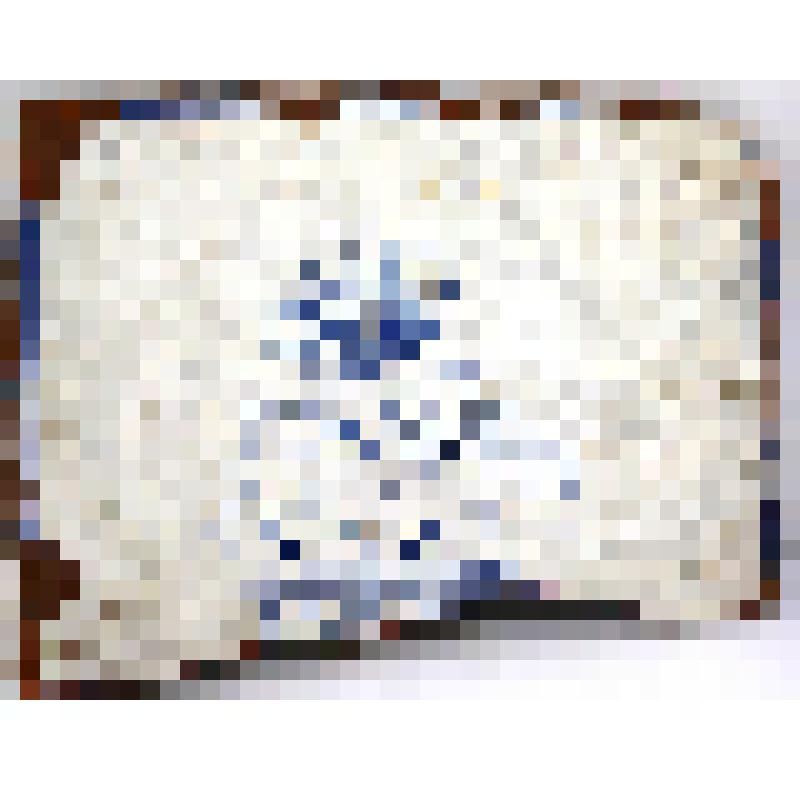 Изразец  печной расписной (фрагмент)