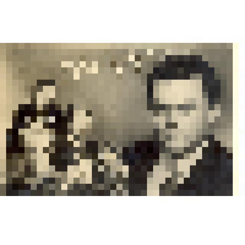 Набор почтовых открыток из 8 шт., ч/б