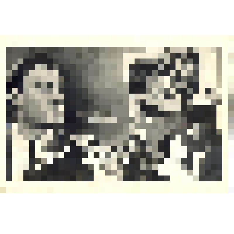 Набор почтовых открыток из 8 шт., ч/б