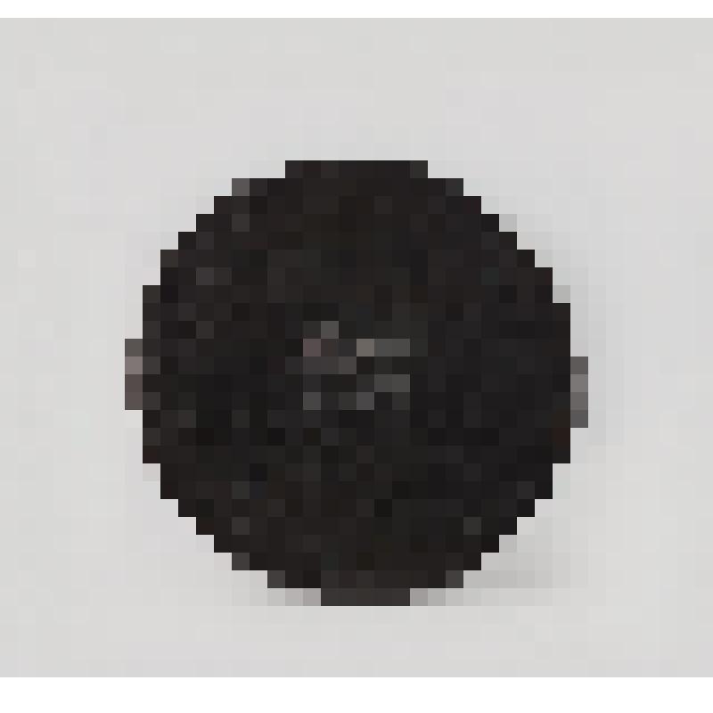 Зеркало медное круглое, с ручкой в виде бляшки со свастикой, на четырех ножках в центре