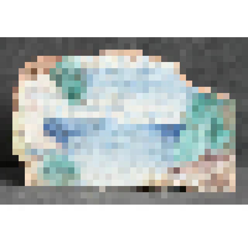 Изразец печной стенной расписной. Фрагмент угловой