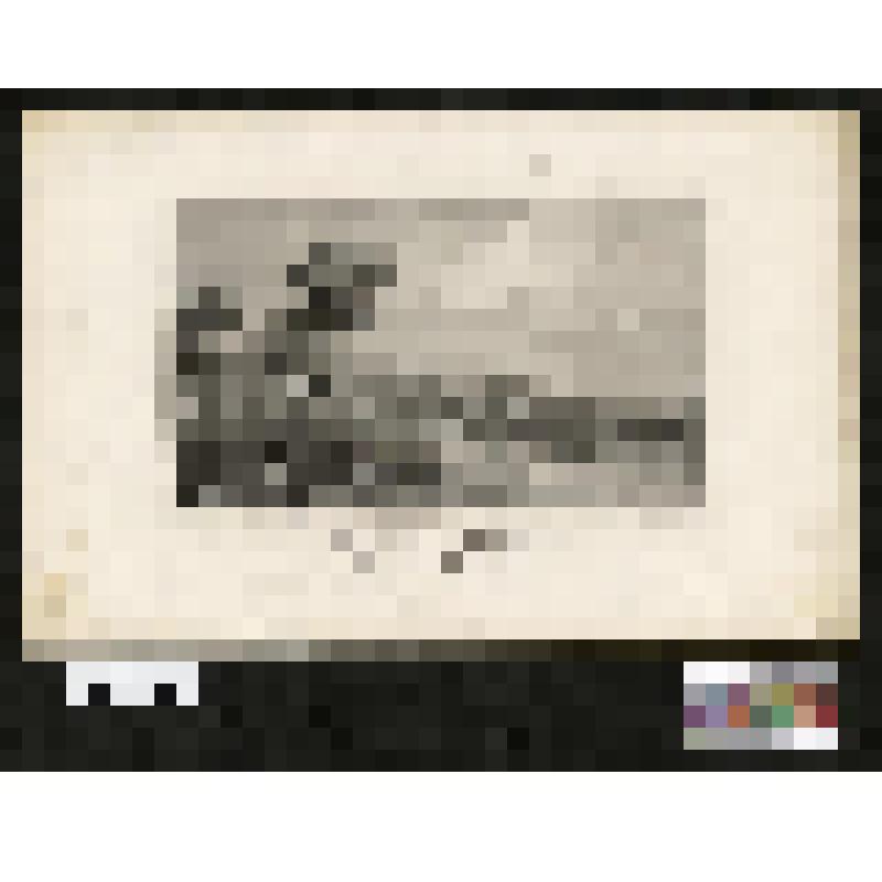 Вид селения Гайзенхайм с церковью и озером на первом плане