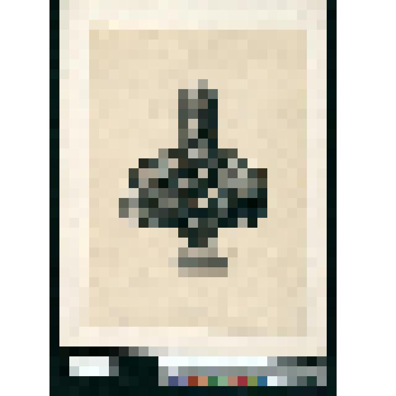 Бронзовый бюст короля Генриха III, в мантии с лилиями и в лавровом венце