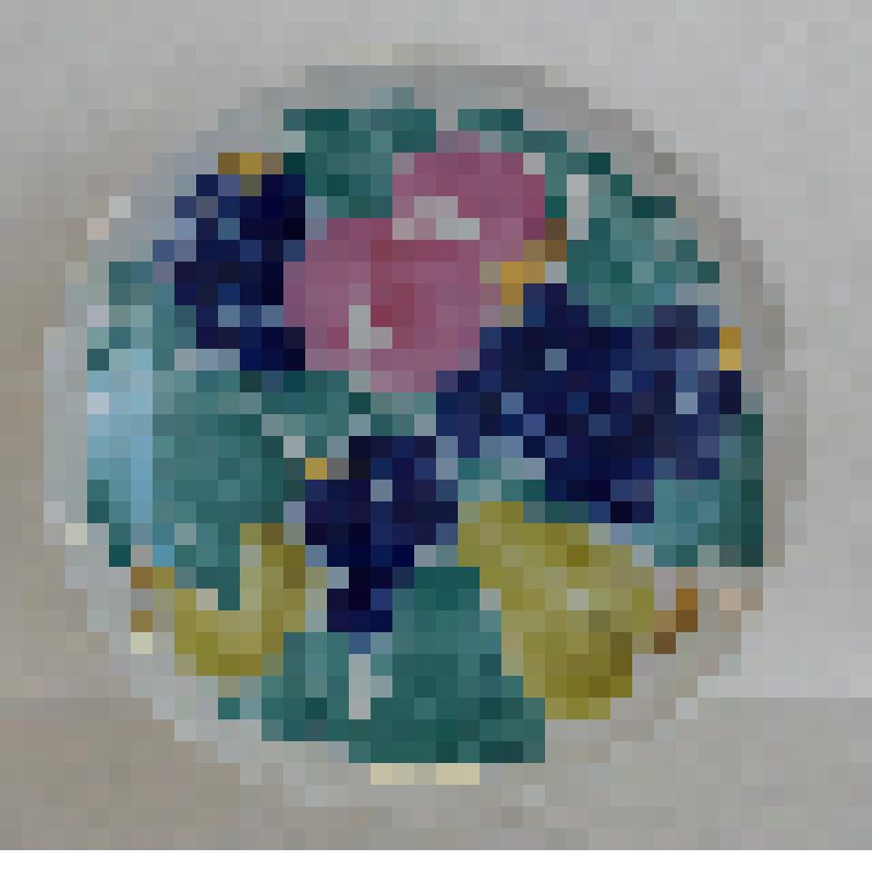 Тарелка десертная из сервиза "Молдавия"