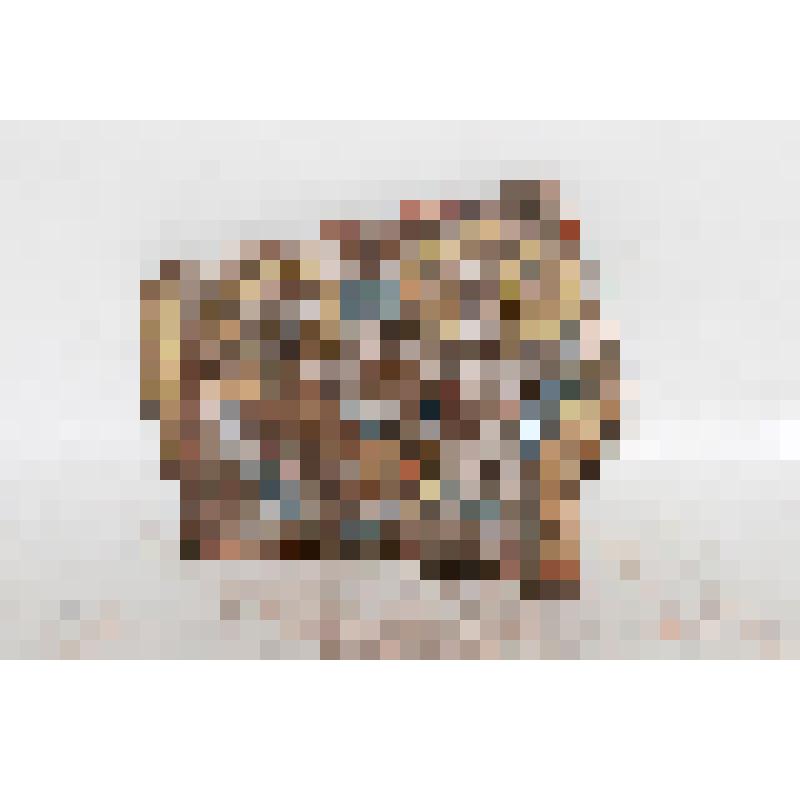 Изразец - подзор (фрагмент) рельефный полихромный