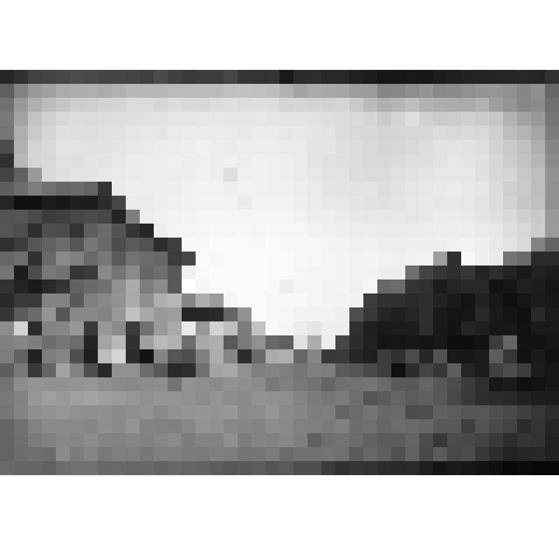 Негатив на стекле: Минусинск. Набережная улица. Бульвар