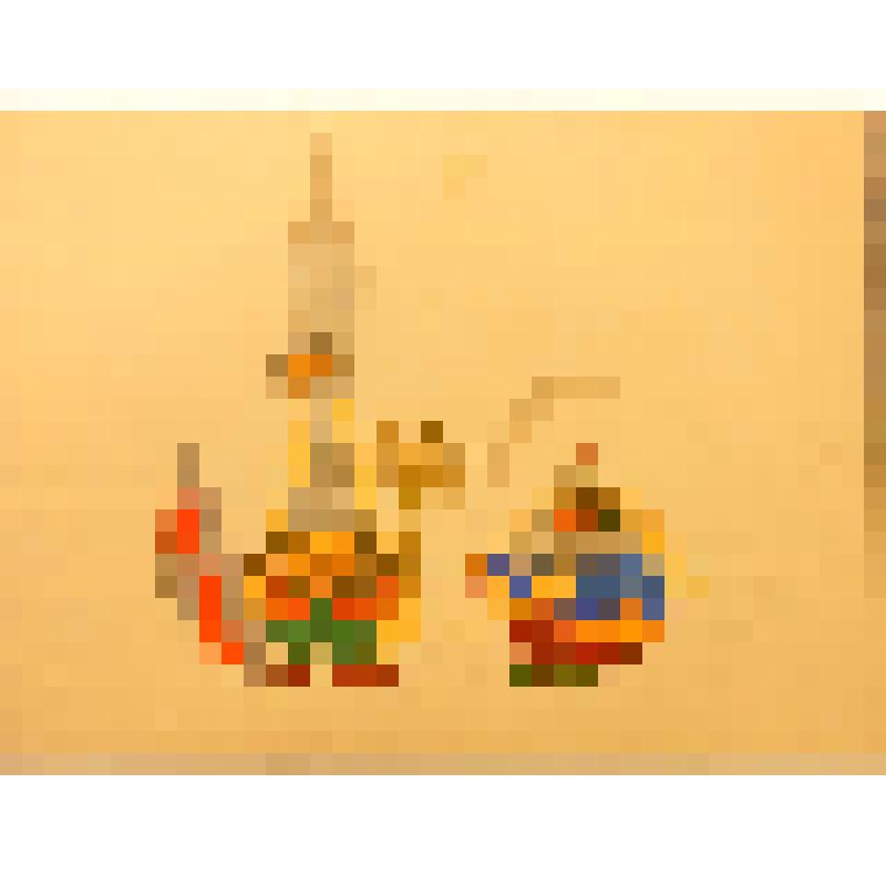 Эскиз куклы. "Стражники". Театр кукол. "Волшебство в полдень" (Режиссер А.Карасев). Кострома