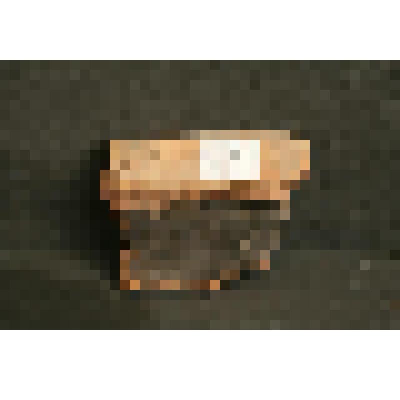 Изразец печной, гладкий расписной. Фрагмент