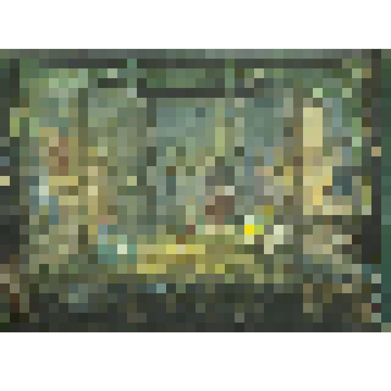 "Полоумный Журден"-М.Булгаков. Общая динамическая установка "Сцена на сцене". Эскиз декораций