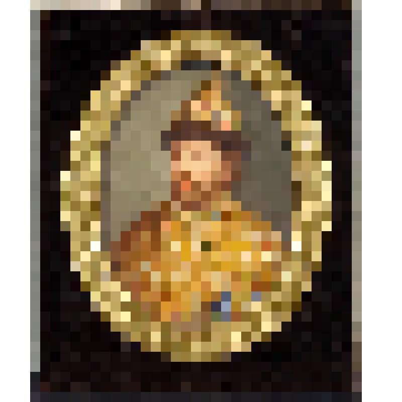 Портрет царя Иоанна Алексеевича. Миниатюра