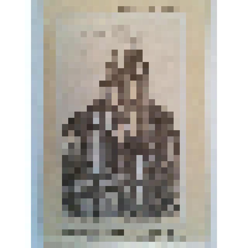 Варшава. Кафедральный костёл св. Иоанна. 1390. XVII в. Из альбома, западный фасад. Jermulowicz and Bergman. Sosnowice