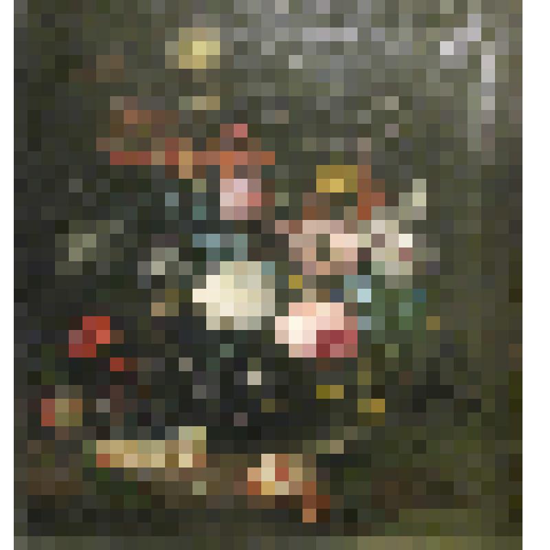 "Натюрморт с цветами". Картина