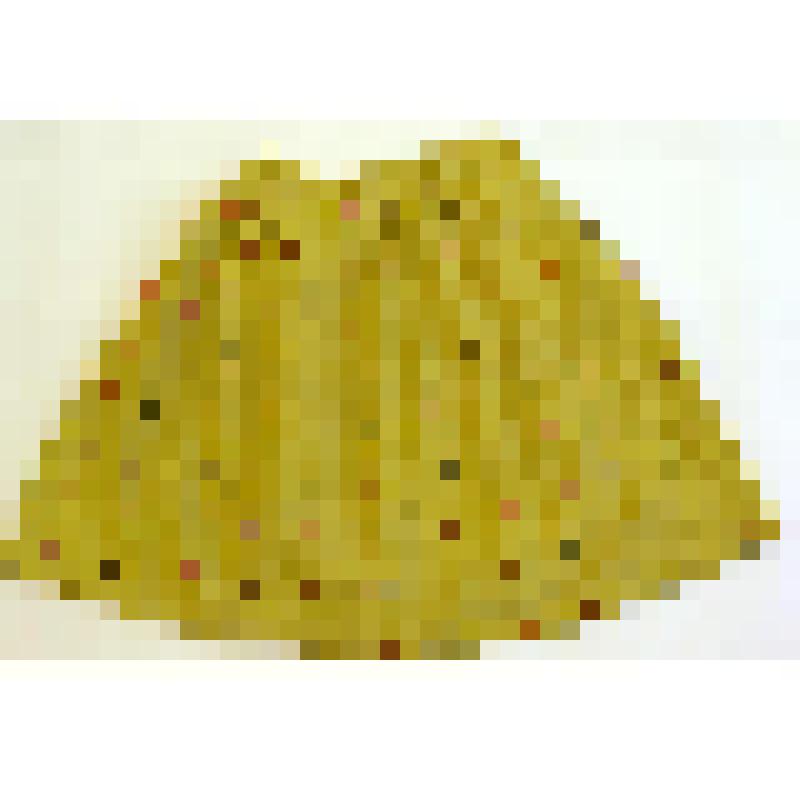 Юбка домотканная шерстяная русская: на желтом поле цветные розетки в технике ткачества на одной дощечке