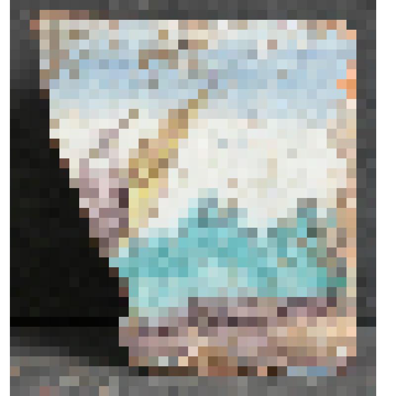 Изразец – поясок печной расписной. Фрагмент