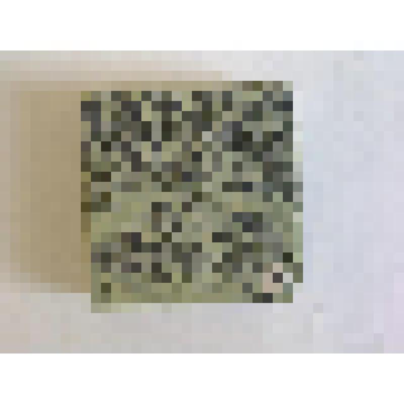 Руда. Разнозернистая хромитовая руда. Месторождение: Казахстан, Кемпирсайский массив, Южно-Кемпирсайское, Донской горно-обогатительный комбинат