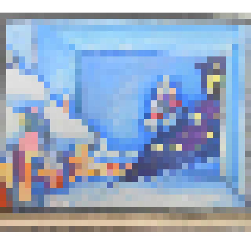 Эскиз декорации «Общая установка». "Все другие и собака". Москва, Государственный академический центральный театр кукол им. С.В. Образцова