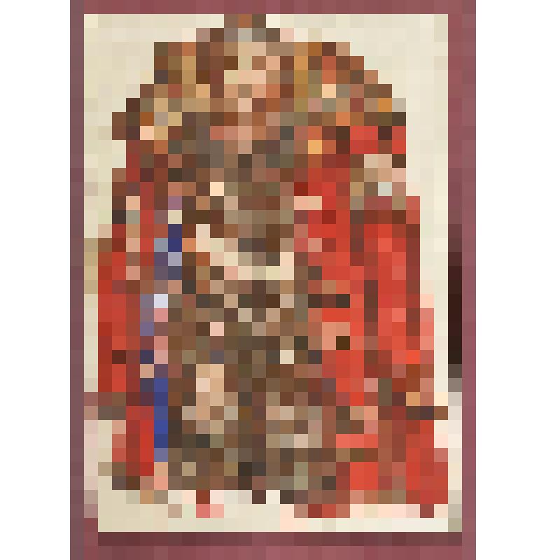 Гуашь. "Эскиз костюма боярина к опере "Борис Годунов"