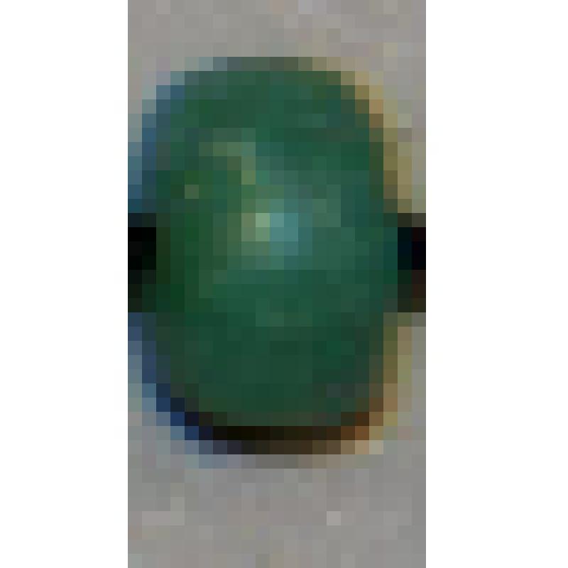 Бисер зеленый круглый уплощенный, №350 в низке