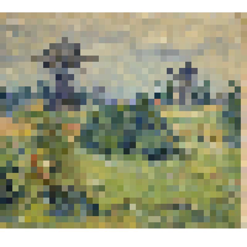 Картина "Мельница на Валдушках"