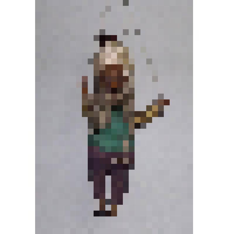 Кукла "Карлик" к спектаклю "Силы любви и волшебства"