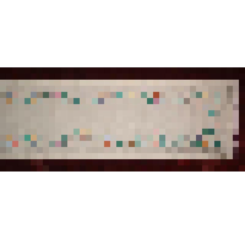 Дорожка с мережкой и вышивкой гладью