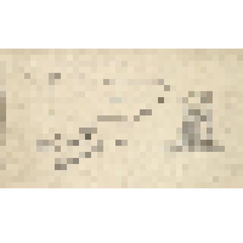 Зарисовка инструментов в медно-чеканной мастерской. Аул Гоцатль. Из альбома зарисовок «Дагестанские экспедиции Шиллинга 1939-1943 гг.» Часть 1. Чеканка и гравировка на медных кувшинах в селении Гоцатль. Орнамент на железных дверных кольцах в селении Хунза