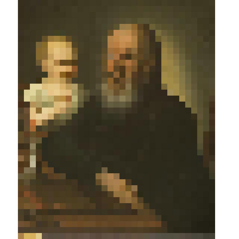 Портрет иркутского купца Петра Дмитриевича Трапезникова (1748-1815) с ребенком