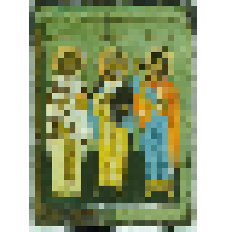Никола, Илья Пророк, Флор. Икона