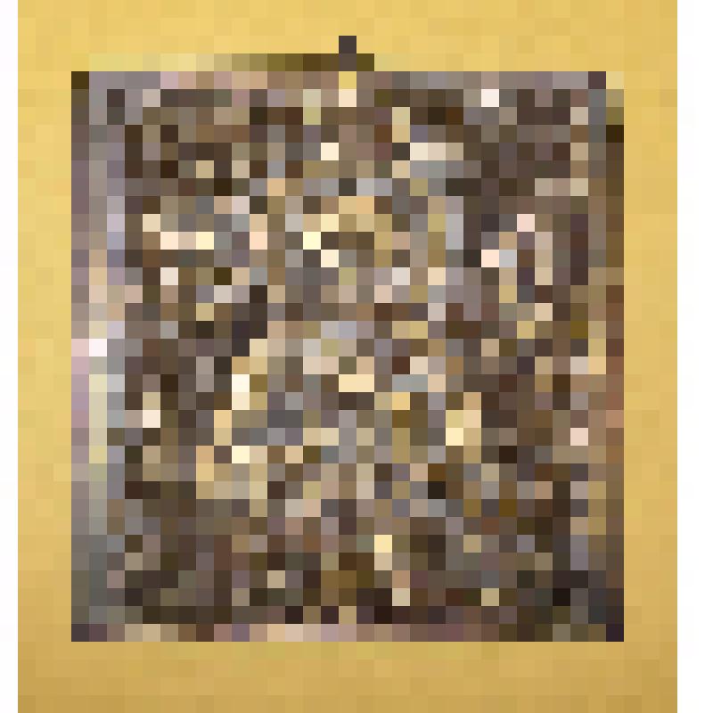 Икона с изображением Николая Чудотворца в орнаментальной рамке