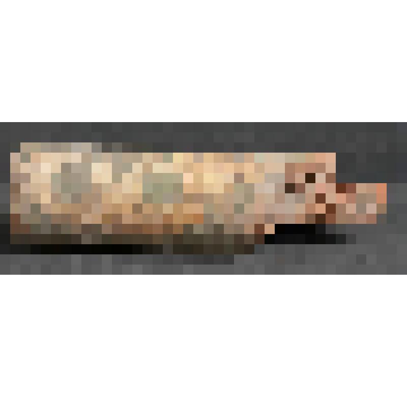 Изразец – нащельник печной расписной. Фрагмент