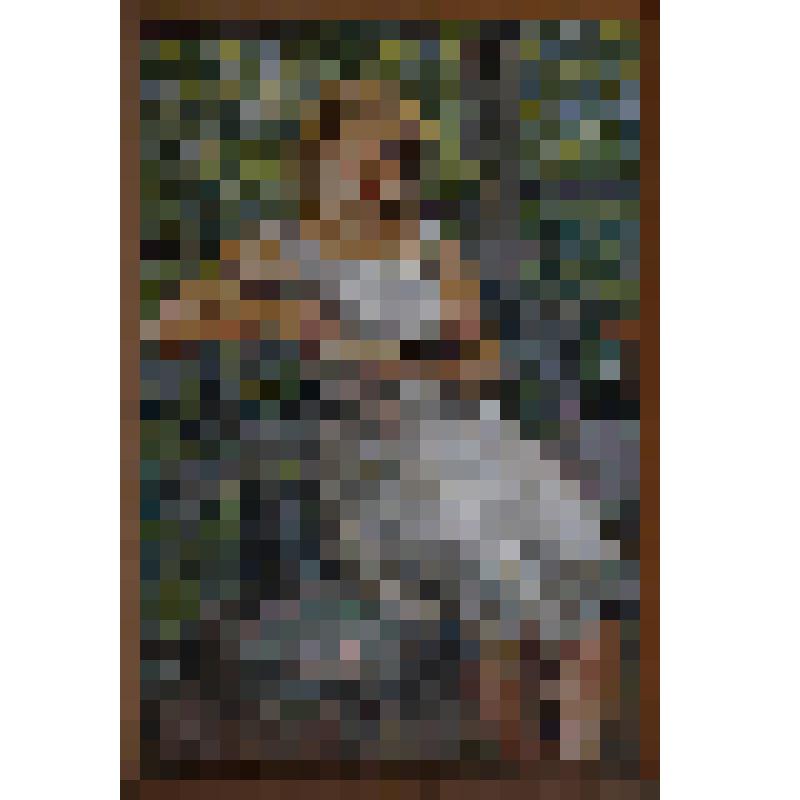 Девушка на скамейке