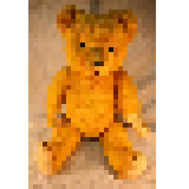 Игрушка "Медвежонок" темно-желтый