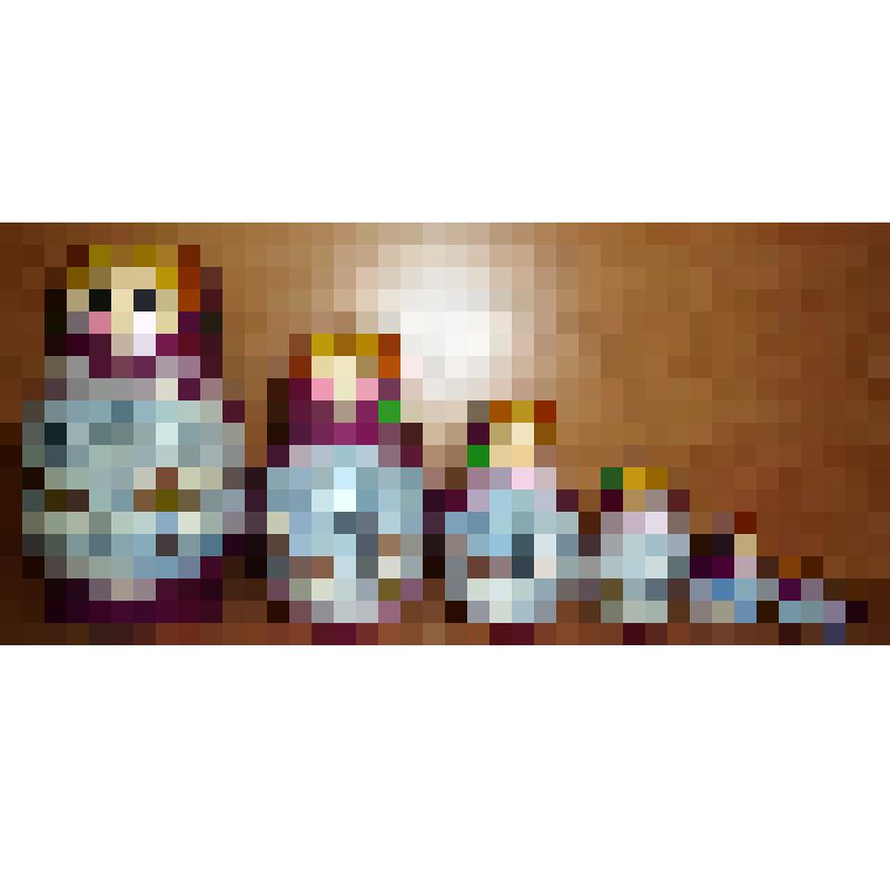 Матрешка 7 мест (7-ая из 7-ми). Авторская работа "Времена года" - "Зима"