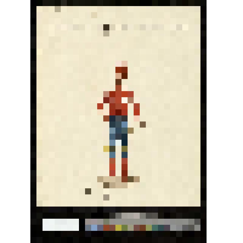 Капрал обоза "красного" пехотного полка турецких войск