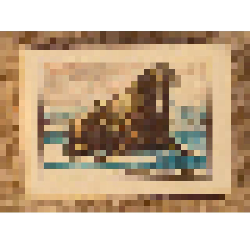 Коробок спичечный сувенирный "Атлантический морж", из набора спичек сувенирного "Занесены в Красную Книгу СССР". 1982 г