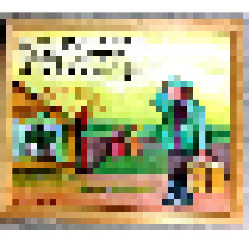 Картина. Сидит кошка на окошке... Из серии "Саратовские частушки"