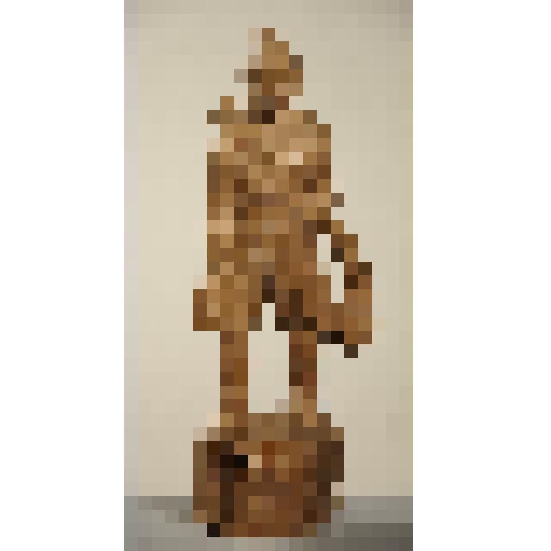 Скульптура. Композиция «Ездовой Кузьма»