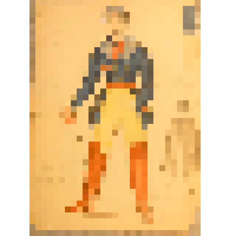 Эскиз костюма. "Родольф дома. Родольф в саду". "Мадам Бовари" (Режиссер А. Таиров). Москва, Государственный Камерный театр