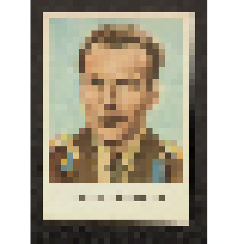 Фотооткрытка. Цветная. Титов Г.С., летчик-космонавт СССР. г. Москва, 1965 г