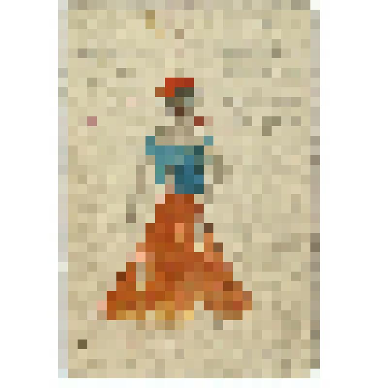 Эскиз костюма. Подростки-цыганки, 2 картина 2 акта. "Комедианты". Глиэр Р.; 1931, балетм. Чекрыгин А.И., Петровский А.П. (режиссер), худ. Эрдман Б.Р