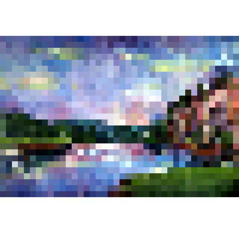 Картина. Вода и небо