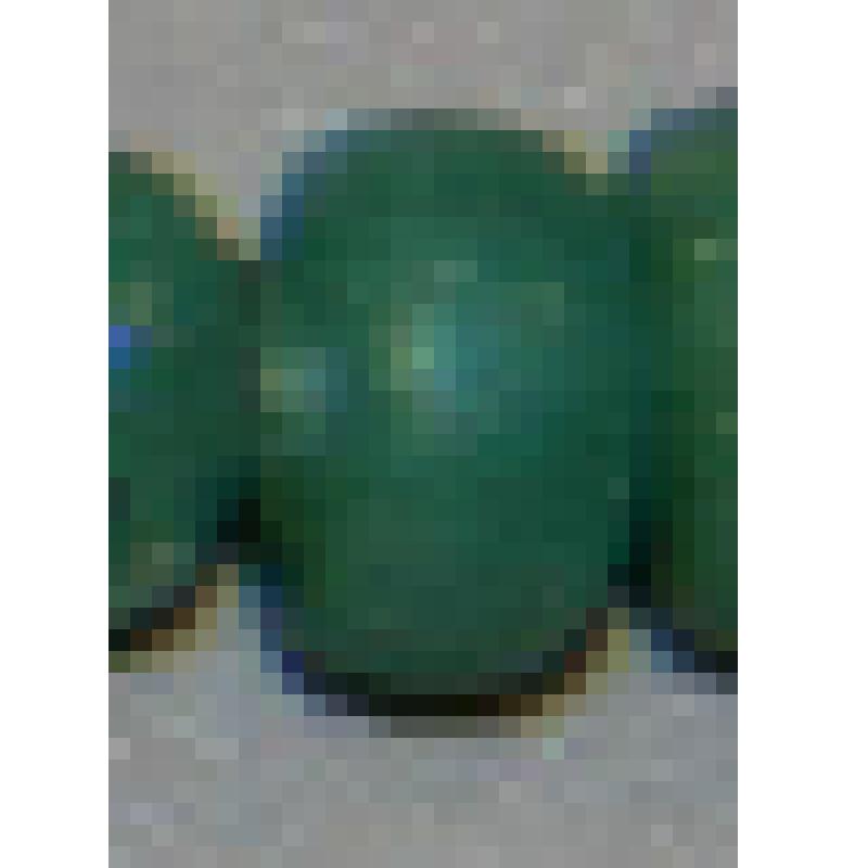 Бисер зеленый круглый уплощенный, №46 в низке