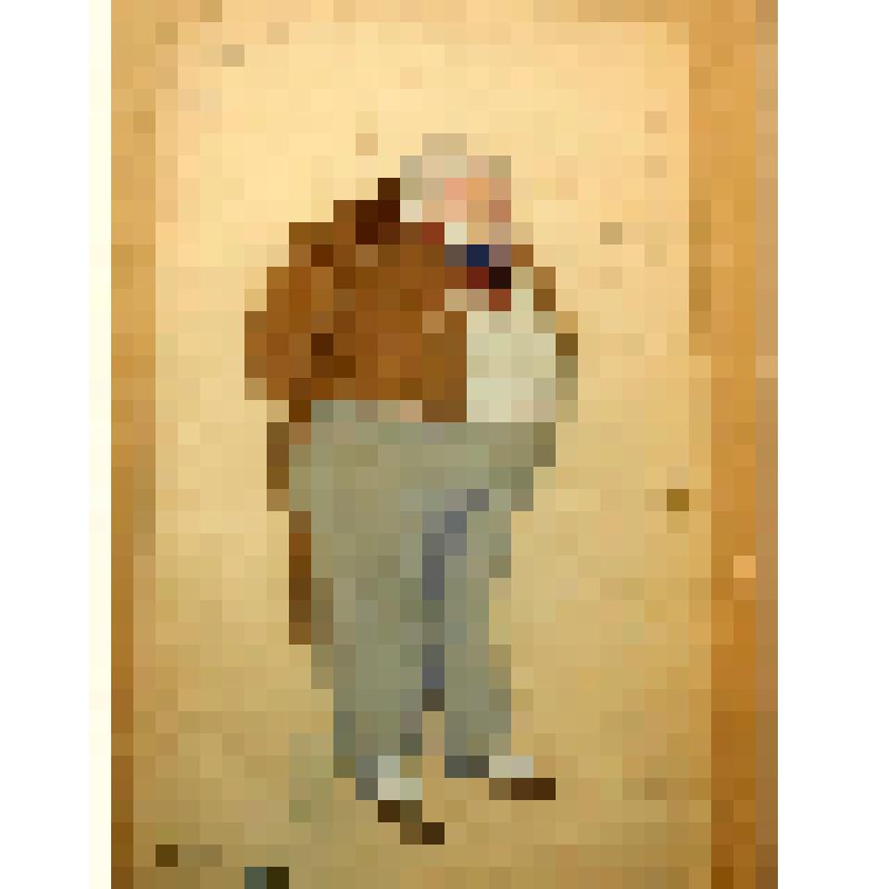 Эскиз костюма. "Фамусов" (II-й Акт). "Горе от ума" (Режиссер Б.Н. Норд). Москва, Госцентюз