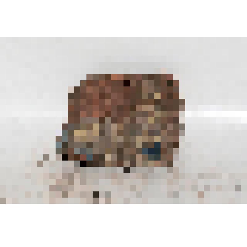 Изразец - карниз (фрагмент) рельефный полихромный