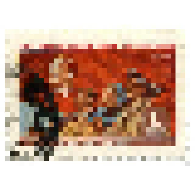 Почтовая марка 1 р. Рабочий, колхозница и студент