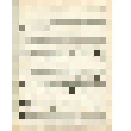 Нотный автограф романса "К портрету" на слова М.Ю. Лермонтова