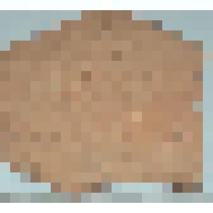 Черепок розового цвета (фрагмент сосуда многоугольной формы)