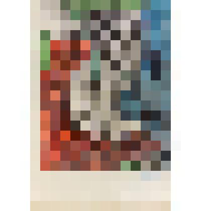 Графический лист: монотипия: "Зазеркалье 27"