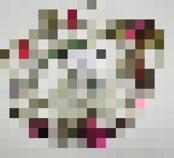 Елочное украшение, связка стеклянных бус