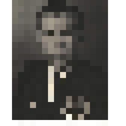 Фотография. Фотография в фас М.К. Ахпашева в светлой рубашке и галстуке, на пиджаке 4 медали и юбилейный знак. 1976 г. Чёрно-белая